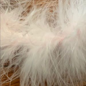 Frasier Sterling Jewelry - Frasier Sterling | Light Pink Faux Fur Choker 13” Frasier Sterling Jewelry - Frasier Sterling | Light Pink Faux Fur Choker 13”